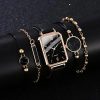 5pcs/set Casual Watch Bracelets